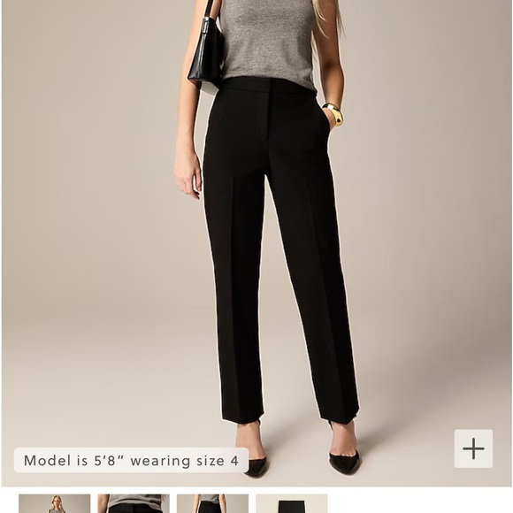 J. Crew Pants - Like new J Crew Kate straight leg pant in four season stretch (navy)